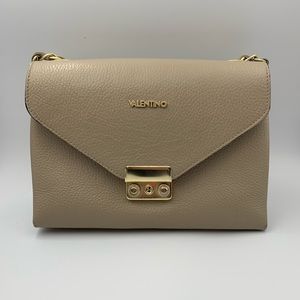Authentic Valentino shoulder bag light gray
